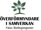 Överförmyndare i samverkan Falun och Borlänge regionen. Logotyp.